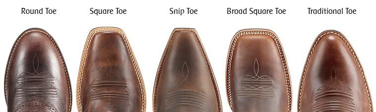 Men, Western Boots, and the Shape of the Toe...