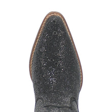 Load image into Gallery viewer, Dingo Women's Silver Dollar Black Leather Narrow Toe Boot 01-DI570-BK