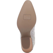Load image into Gallery viewer, Dingo Women's Silver Dollar Silver Leather Narrow Toe Boot 01-DI570-GY6