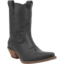 Load image into Gallery viewer, Dingo Women&#39;s Star Struck Black Leather Narrow Toe Boot 01-DI582-BK