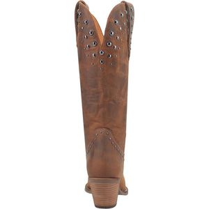 Dingo Women's Talkin’ Rodeo Brown Leather Snip Toe Boot 01-DI585-BN