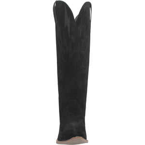 Dingo Women's Thunder Road Black Leather Snip Toe Boot 01-DI597-BK