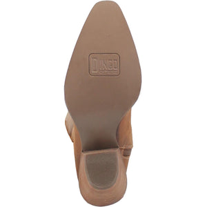 Dingo Women's Sky High Brown Leather Narrow Toe Boot 01-DI604-BN