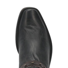 Load image into Gallery viewer, Dingo Men&#39;s War Eagle Black Leather Square Toe Boot 01-DI851-BK