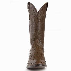 Ferrini Men's Colt Quill Ostrich Round Toe Boots 10111-07