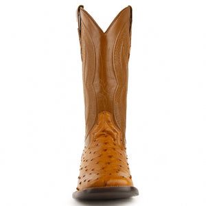 Ferrini Men's Colt Quill Ostrich Square Toe Boots 10193-02