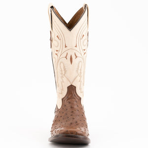 Ferrini Men's Colt Quill Ostrich Square Toe Boots 10193-07