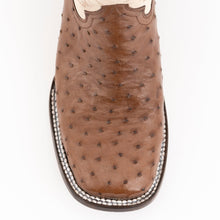 Load image into Gallery viewer, Ferrini Men's Colt Quill Ostrich Square Toe Boots 10193-07