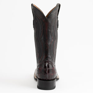 Ferrini Men's Hornback Caiman Dakota Crocodile Square Toe Boots 10493-08