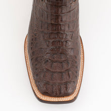 Load image into Gallery viewer, Ferrini Men&#39;s Hornback Caiman Dakota Crocodile Square Toe Boots 10493-09