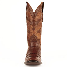 Load image into Gallery viewer, Ferrini Men&#39;s Stallion Belly Alligator French Toe Boots 10741-02