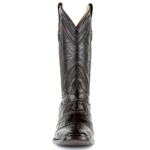 Load image into Gallery viewer, Ferrini Men's Stallion Belly Alligator French Toe Boots 10741-04