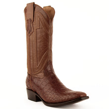 Load image into Gallery viewer, Ferrini Men's Stallion Belly Alligator Square Toe Boots 10771-02