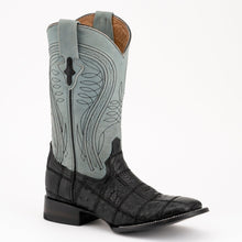 Load image into Gallery viewer, Ferrini Men's Pinto Ostrich Patch Square Toe Boots 11693-04
