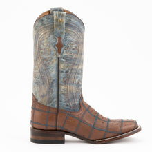 Load image into Gallery viewer, Ferrini Men&#39;s Pinto Ostrich Patch Square Toe Boots 11693-07