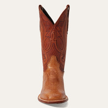 Load image into Gallery viewer, Stetson Men's Arlington Teju Tan Square Toe Boots 0505