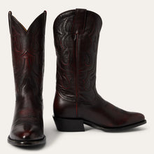 Load image into Gallery viewer, Stetson Black Men's Carlisle Round Toe 4083