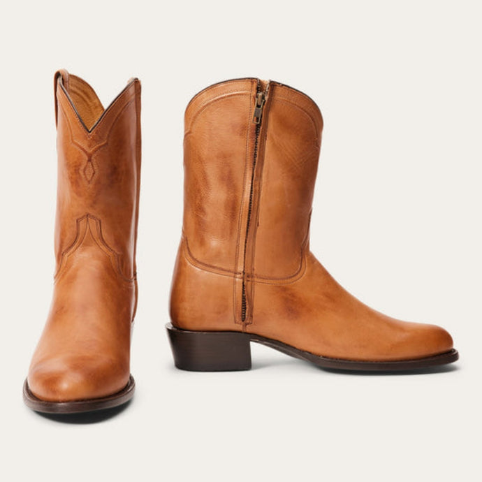 Stetson Men's Rancher Zip Round Toe Boots 12-020-7608-3816 BR