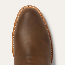 Load image into Gallery viewer, Stetson Brown Men's Rancher Zip Roper Goat Round Toe 3842