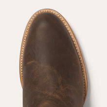 Load image into Gallery viewer, Stetson Tan Men's Rough Stock Zip Round Toe 3868