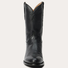 Load image into Gallery viewer, Stetson Men's Cash Zip Roper Black Round Toe Boots 3792