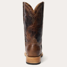 Load image into Gallery viewer, Stetson Men's Cash Zip Roper Oiled Cognac Round Toe Boots 3837