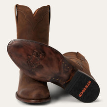 Load image into Gallery viewer, Stetson Men's Cassidy Roper Brown Round Toe Boots 4079