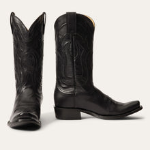 Load image into Gallery viewer, Stetson Black Men's Garrett Calf Square Toe 1686