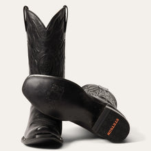 Load image into Gallery viewer, Stetson Black Men's Garrett Calf Square Toe 1686