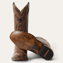 Load image into Gallery viewer, Stetson Brown Men's Garrett Square Toe 4075