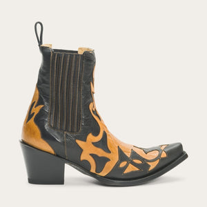 Stetson Women's Black Cici Snip Toe Boots 12-021-5105-0557 BL