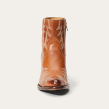 Load image into Gallery viewer, Stetson Women&#39;s Brown Gianna Snip Toe Boots 12-021-5110-0155 BR