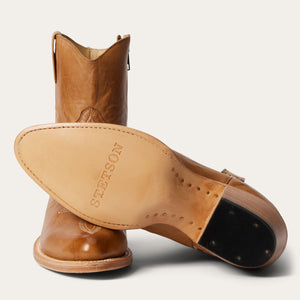 Stetson Women's Tan Piper Snip Toe Boots 12-021-5110-0261 TA