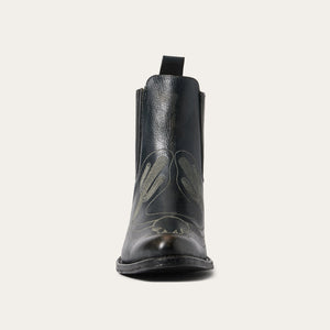 Stetson Women's Black Sedona Snip Toe Boots 12-021-5110-0264 BL