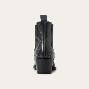 Stetson Women's Black Sedona Snip Toe Boots 12-021-5110-0264 BL