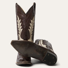 Load image into Gallery viewer, Stetson Brown Women's Jess Vintage Snip Toe 0201