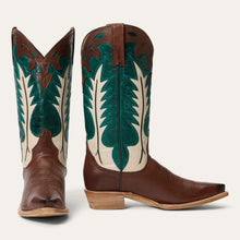 Load image into Gallery viewer, Stetson Brown Women's Jess Vintage Snip Toe 0246