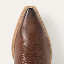 Load image into Gallery viewer, Stetson Brown Women's Jess Vintage Snip Toe 0246