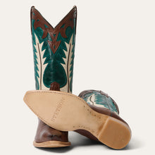 Load image into Gallery viewer, Stetson Brown Women's Jess Vintage Snip Toe 0246
