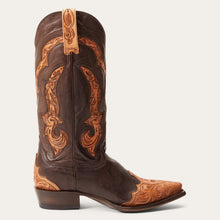 Load image into Gallery viewer, Stetson Women&#39;s Brown Hartley Snip Toe Boots 12-021-6105-1362 BR