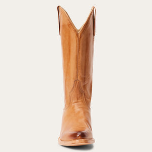 Stetson Women's Tan Emory Snip Toe Boots 12-021-6107-1367 TA