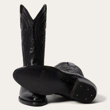 Load image into Gallery viewer, Stetson Women's Black Nora Snip Toe Boots 12-021-6211-1461 BL