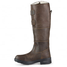 Load image into Gallery viewer, Equinavia Horze Rovigo Tall Country Boots - Brown 38203