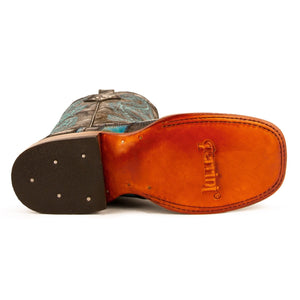 Ferrini Women's Patchwork Leather Square Toe Boots 81393-50