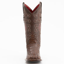 Load image into Gallery viewer, Ferrini Women&#39;s Stampede Cowhide Print Square Toe Boots 90393-23