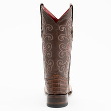 Load image into Gallery viewer, Ferrini Women&#39;s Stampede Cowhide Print Square Toe Boots 90393-23