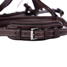 Load image into Gallery viewer, Equinavia Valkyrie Fancy Stitched Hunter Bridle &amp; Reins - Chocolate Brown E10003