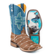 Load image into Gallery viewer, Tin Haul Women's Hands Off Square Toe Boots 14-021-0077-1412 TA