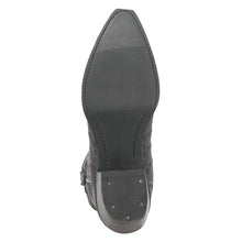 Load image into Gallery viewer, Dingo Men's Gator Black Leather Snip Toe Boot DI128