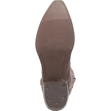 Load image into Gallery viewer, Dingo Men's Gator Brown Leather Snip Toe Boot DI128